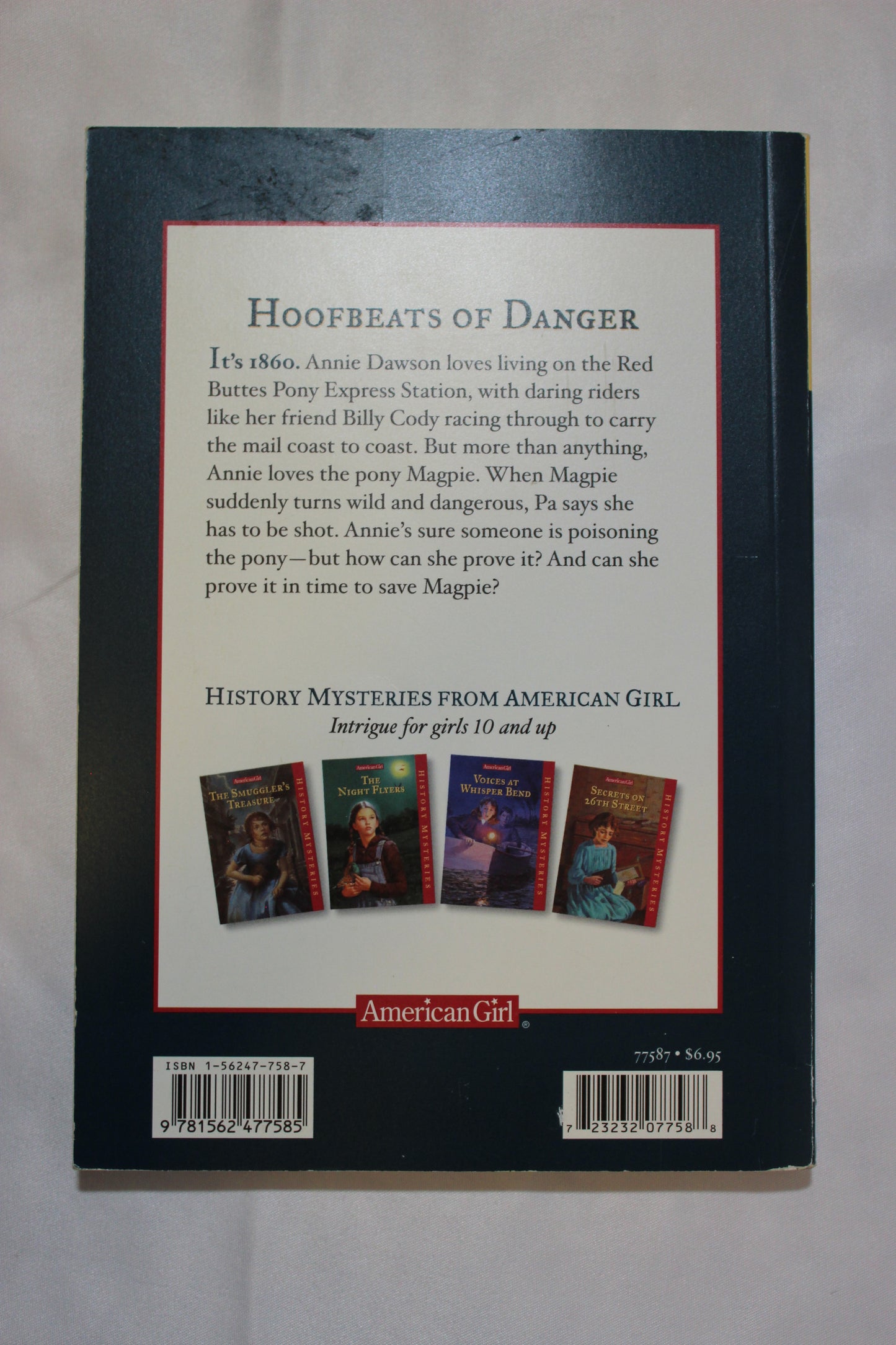 American Girl: Hoofbeats of Danger by Holly Hughes - Well Loved EQ