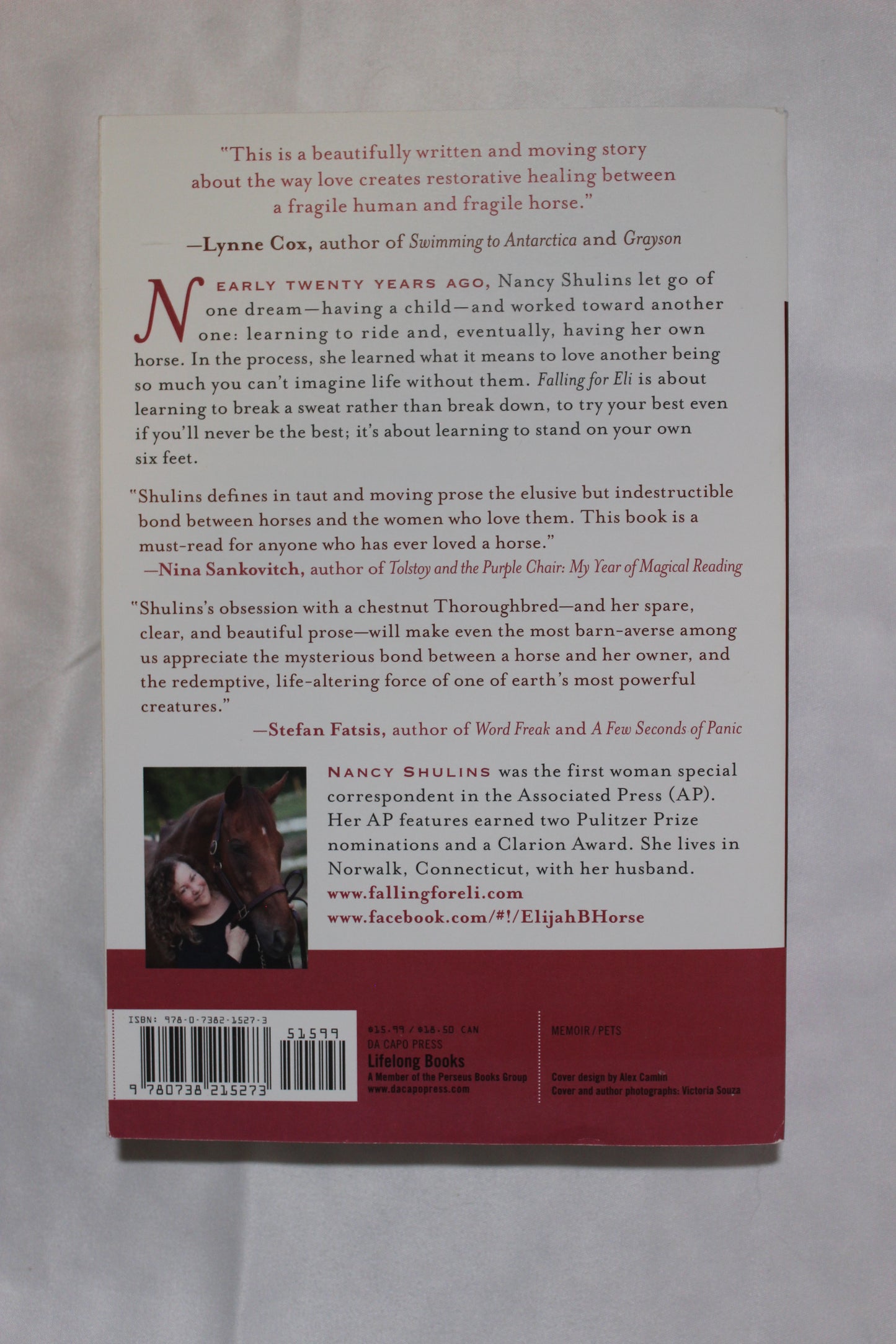 Falling for Eli by Nancy Shulins - Well Loved EQ