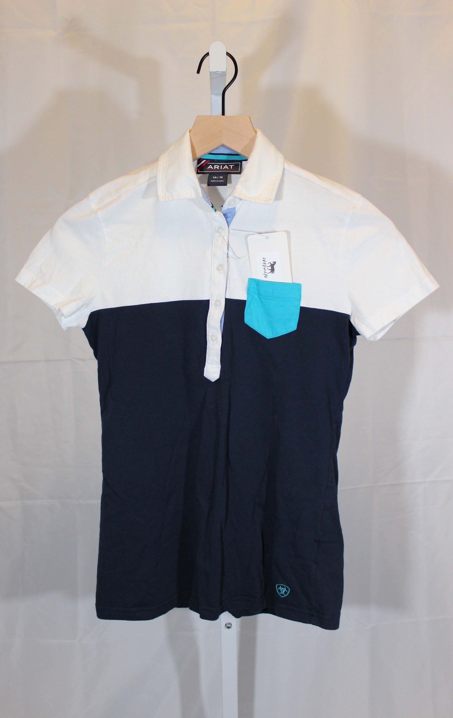 Ariat Color Block Polo- 13A - Well Loved EQ