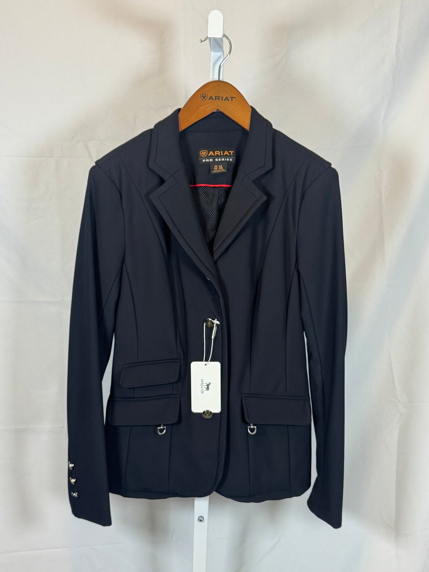 Ariat Platinum Softshell Show Coat in Size 4R- 253A