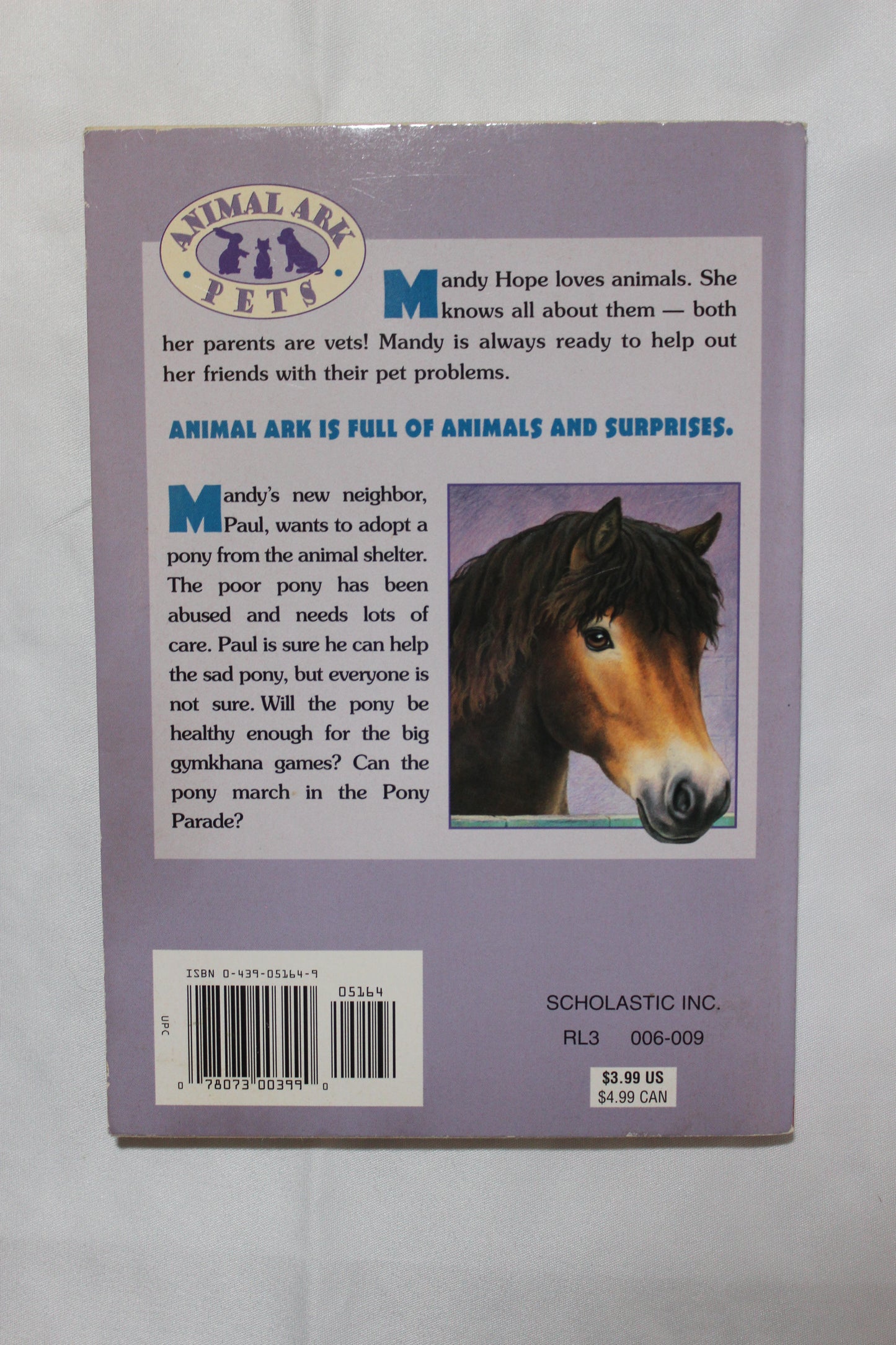 Animal Ark Pets: Pony Parade by Ben M. Baglio - Well Loved EQ