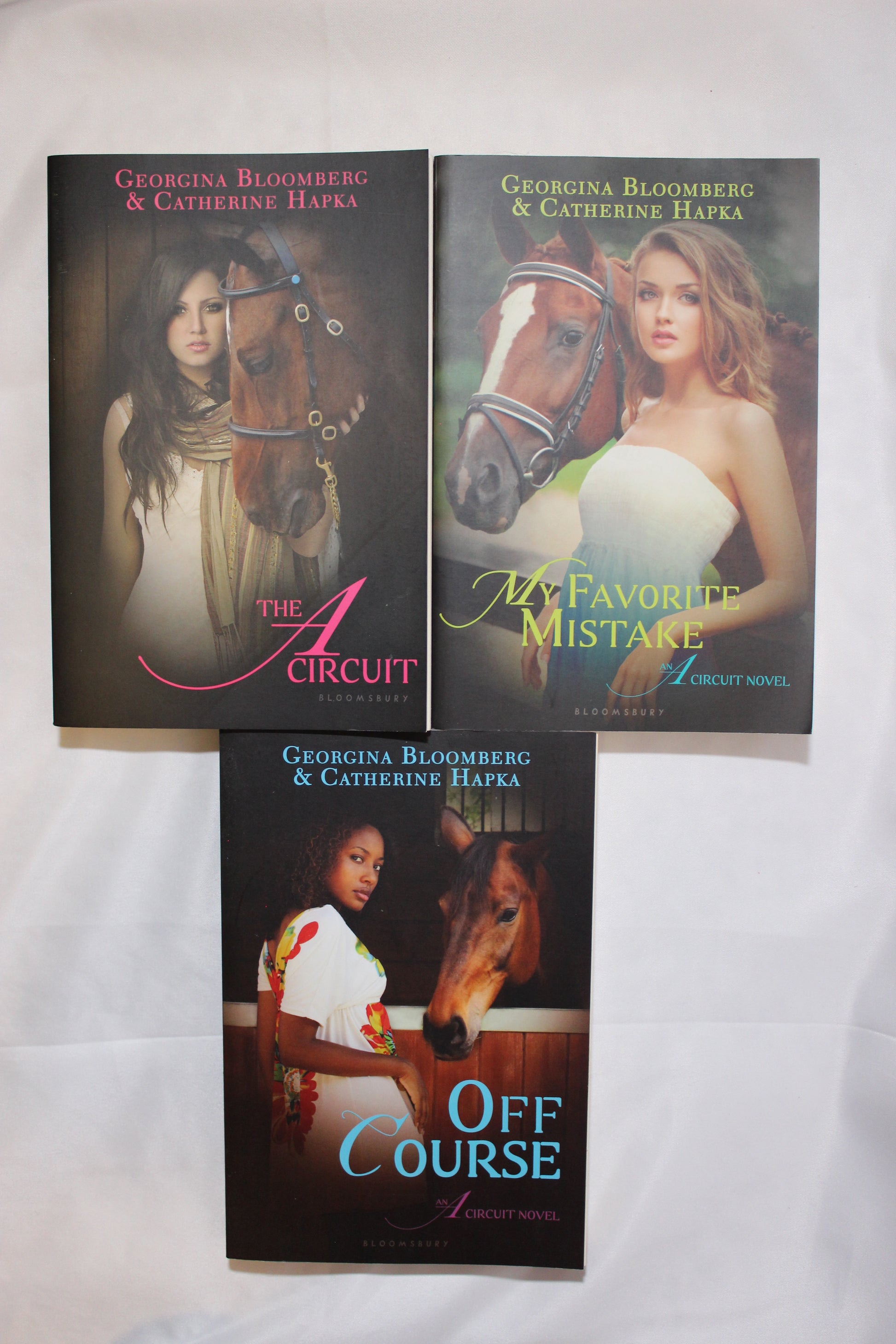 The A Circuit Series by Georgina Bloomberg & Catherine Hapka (Bundle) - Well Loved EQ