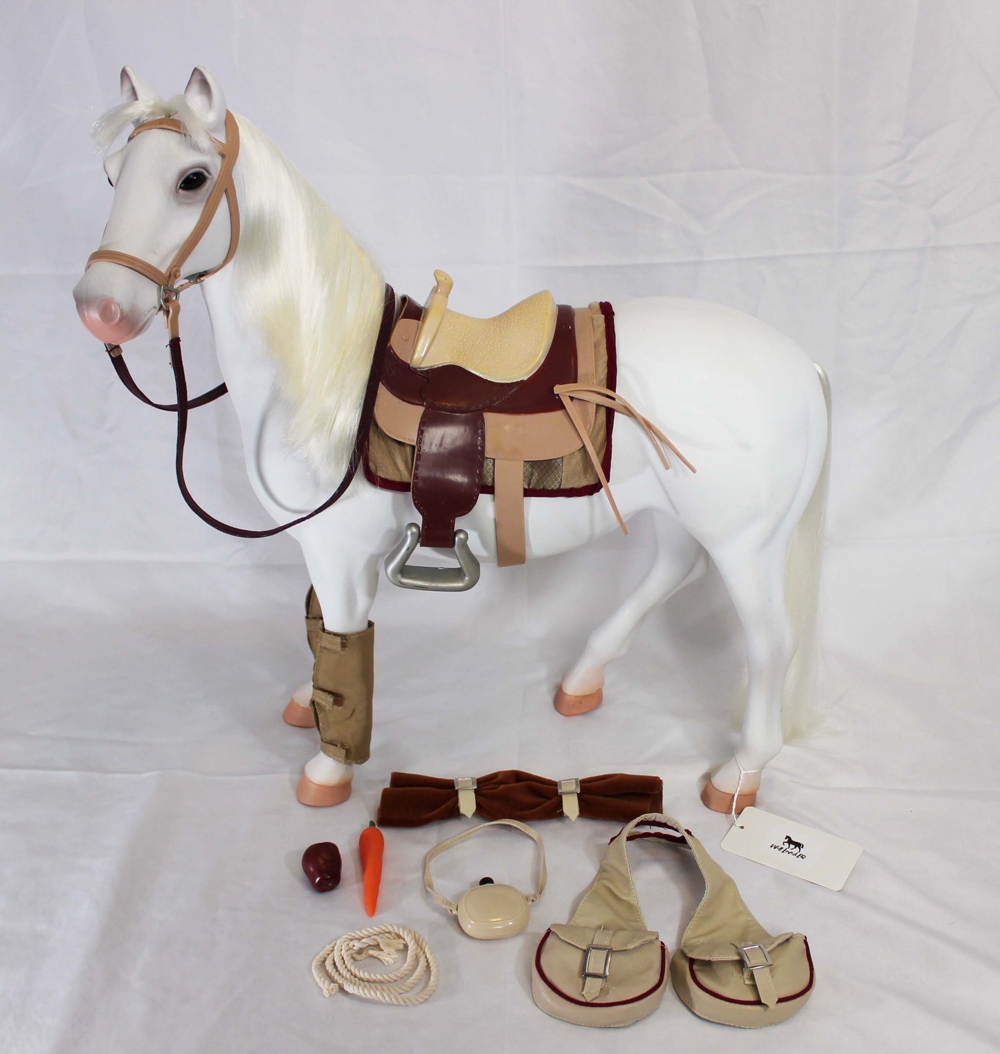 Our Generation White Horse Western Set- 1C - Well Loved EQ
