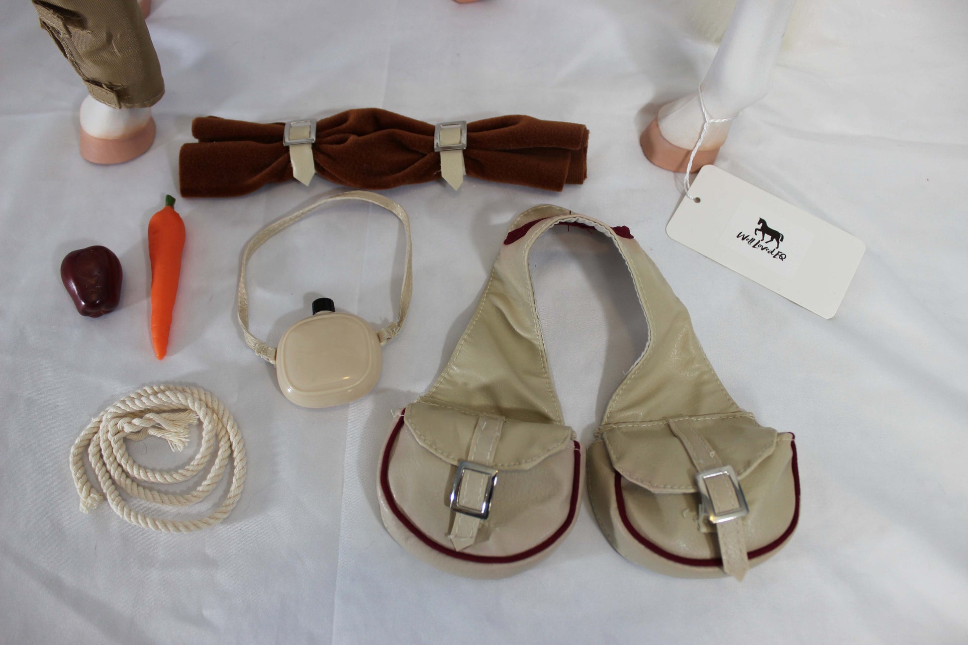 Our Generation White Horse Western Set- 1C - Well Loved EQ