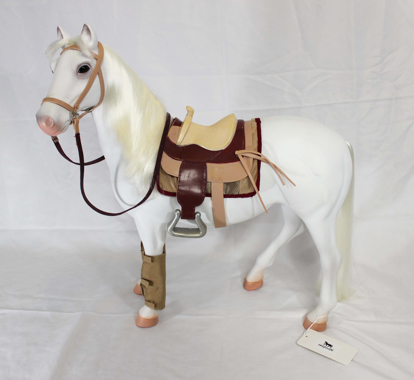 Our Generation White Horse Western Set- 1C - Well Loved EQ