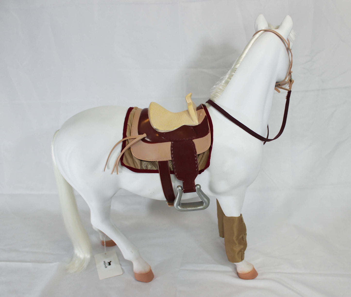 Our Generation White Horse Western Set- 1C - Well Loved EQ