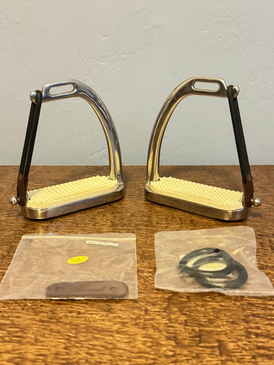 Suffolk Peacock Stirrups in Size 4 1/2- 250A