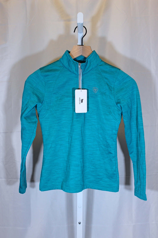 Kids Ariat Fleece 1/4 Zip Top in Size L- 156A - Well Loved EQ
