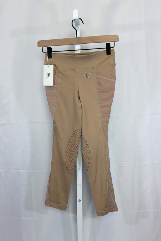 Kids TuffRider Minerva Equicool Tights in Size M- 197A - Well Loved EQ