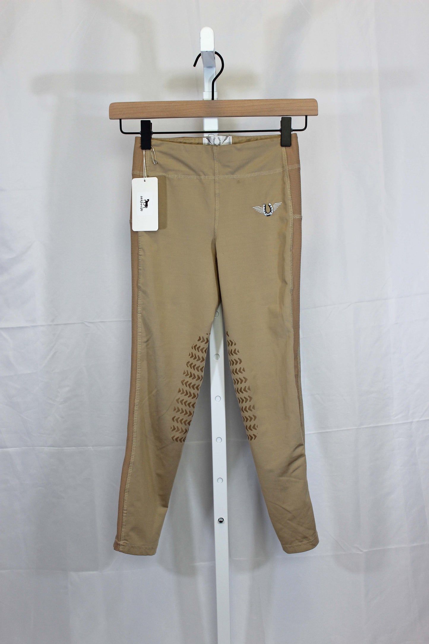 Kids TuffRider Ventilated Schooling Tights in Size M- 196A - Well Loved EQ