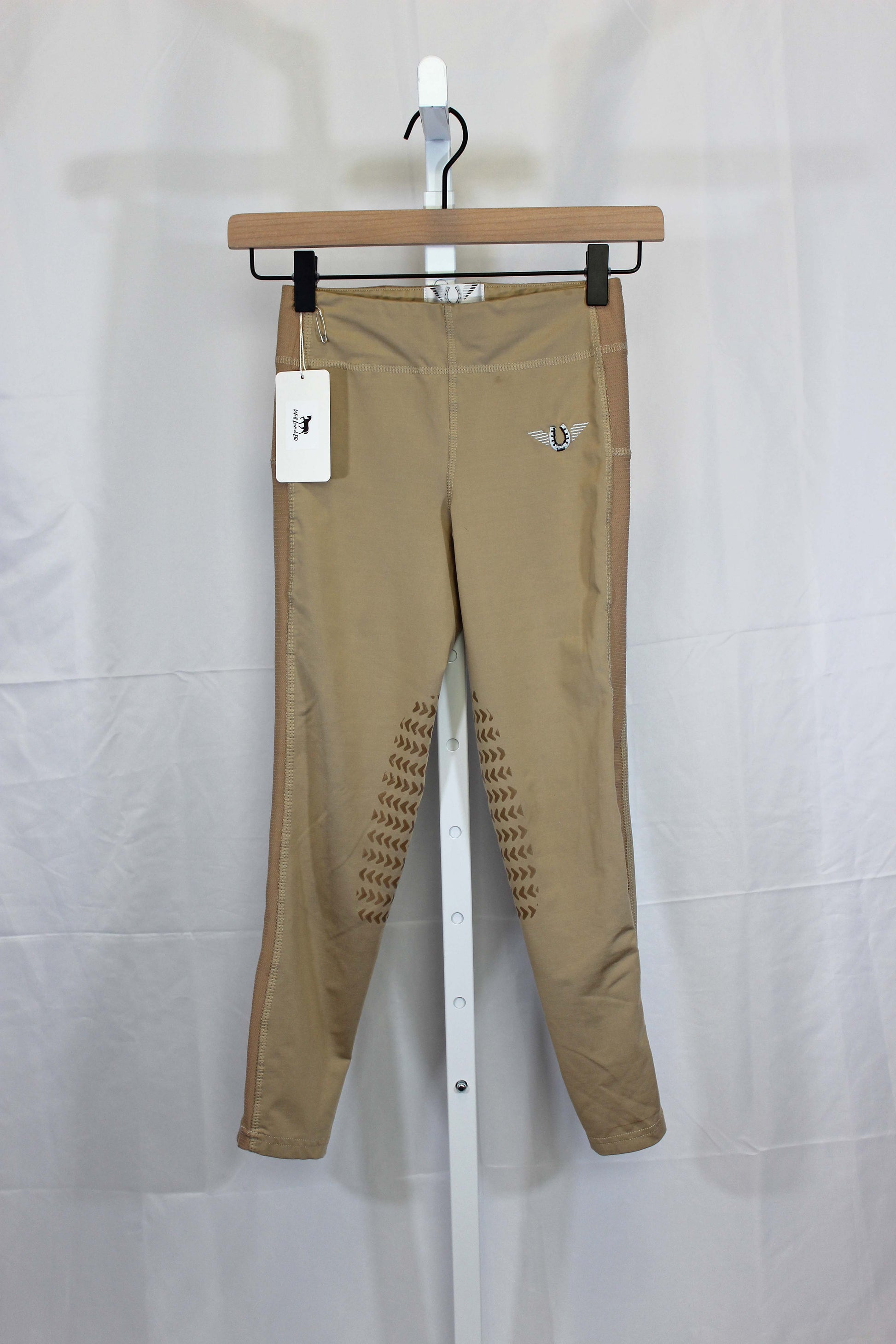 Kids TuffRider Ventilated Schooling Tights in Size M- 196A - Well Loved EQ